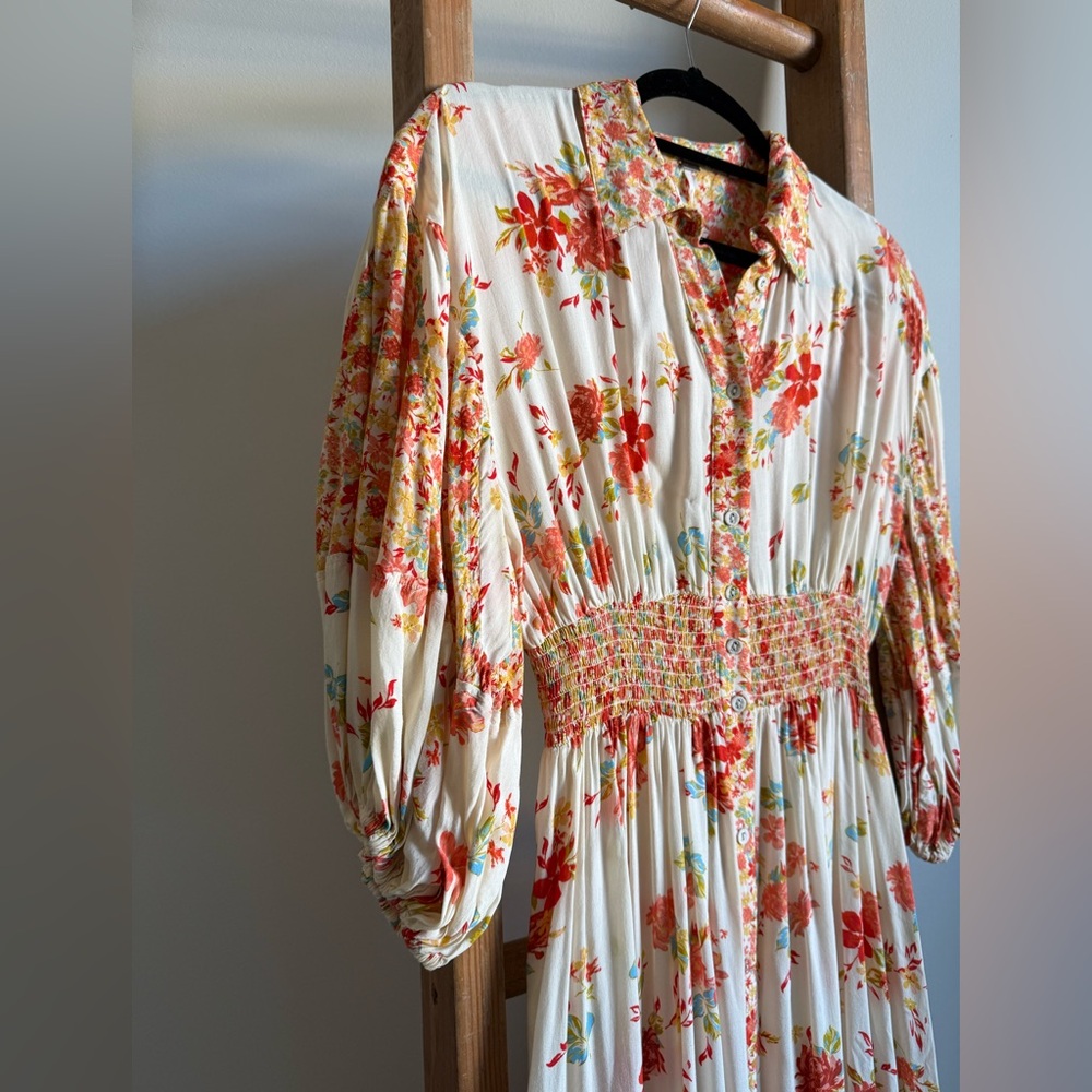 Free People Floral Maxi Dress – XS - Picture 3 of 7